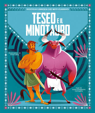copertina Teseo e il Minotauro. Piccola libreria dei miti classici