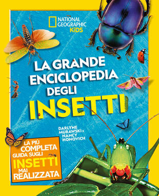 copertina La grande enciclopedia degli insetti. Ediz. a colori