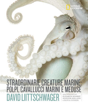 copertina Straordinarie creature marine: piovre, cavallucci marini e meduse. Ediz. illustrata