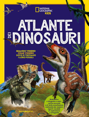 copertina Atlante dei dinosauri