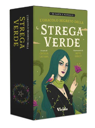 copertina L'oracolo segreto della strega&nbsp;verde. Con 56 Carte