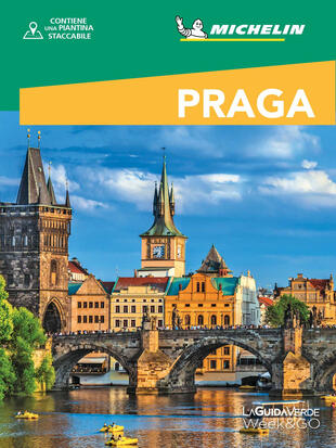 copertina Praga. Con Carta geografica ripiegata