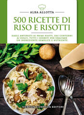 copertina 500 ricette di riso e risotti