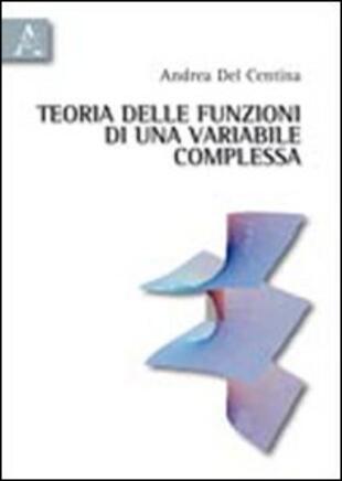 copertina Teoria delle funzioni di una variabile complessa