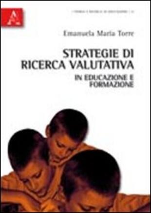 copertina Strategie di ricerca valutativa in educazione e formazione