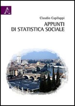 copertina Appunti di statistica sociale