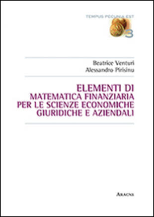 copertina Elementi di matematica finanziaria per le scienze economiche, giuridiche e aziendali