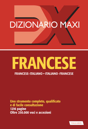 copertina Dizionario francese maxi