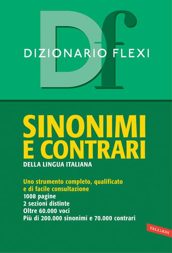 Dizionario sinonimi e contrari flexi