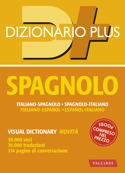 Dizionario spagnolo plus