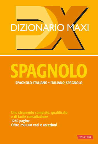 Dizionario spagnolo maxi