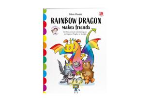 copertina Rainbow dragon makes friends