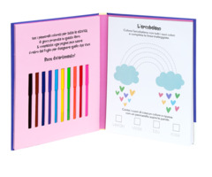 I miei amici unicorni - gioco e coloro - CON PENNARELLI