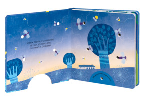 Le luci nella notte blu - libro con lucine che si accendono con un soffio