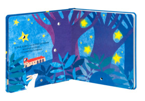 Le luci nella notte blu - libro con lucine che si accendono con un soffio