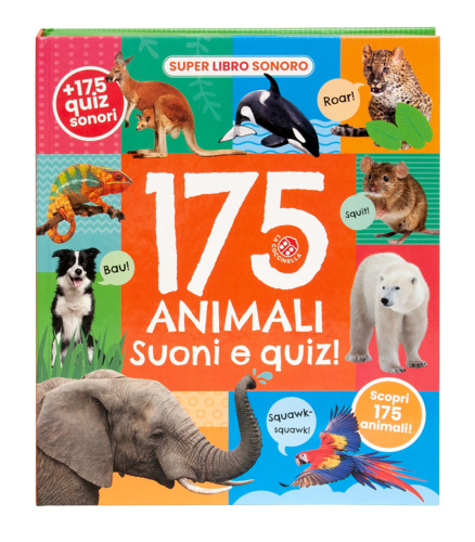 175 animali. Suoni e quiz!