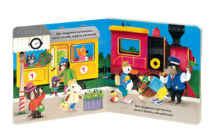 Sul trenino. Muovi ditino