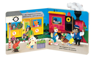 Sul trenino. Muovi ditino