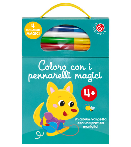 Coloro con i pennarelli magici 4+