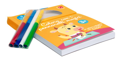 Coloro con i pennarelli magici 3+