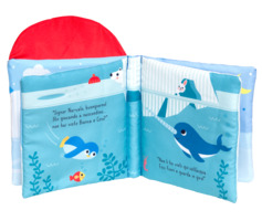 Ciao pinguina. Libro di stoffa