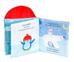 Ciao pinguina. Libro di stoffa