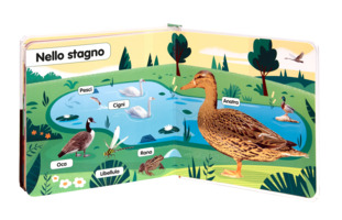 Accarezzo gli animali della fattoria