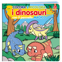 Colora e ricolora i dinosauri