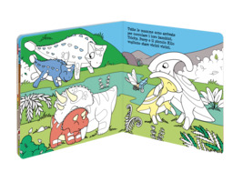 Colora e ricolora i dinosauri