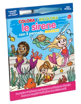 copertina Colora e ricolora le sirene