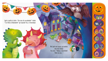 La dinofesta di Halloween. Un libro sonoro.