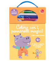 Coloro con i pennarelli magici 4+ Il mio album giallo