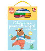 Coloro con i pennarelli magici 4+ Il mio album azzurro