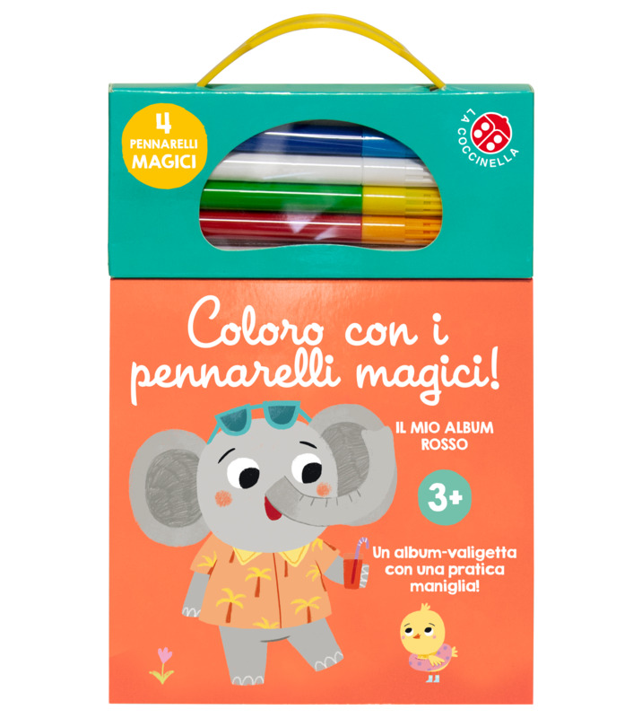 Coloro con i pennarelli magici 3+ album rosso