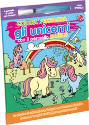 copertina Colora e ricolora gli unicorni