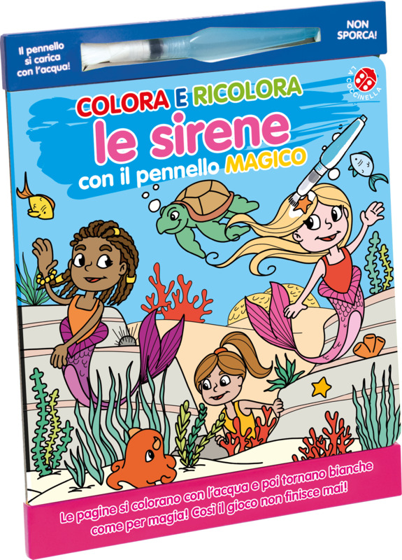 Colora e ricolora le sirene