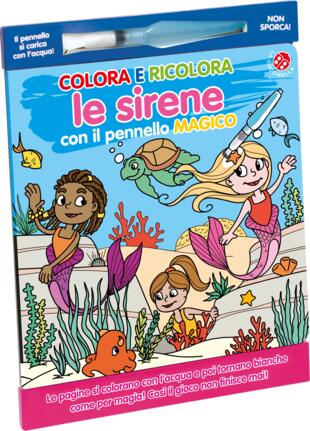 copertina Colora e ricolora le sirene