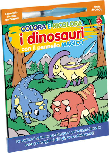 Colora e ricolora i dinosauri