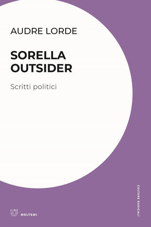 copertina Sorella outsider. Scritti politici