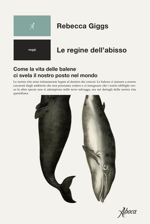 copertina Le regine dell'abisso. Come la vita delle balene ci svela il nostro posto nel mondo
