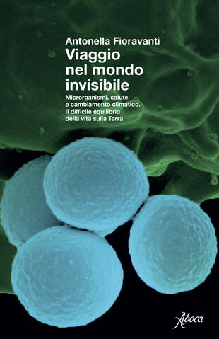 copertina Viaggio nel mondo invisibile. Microrganismi, salute e cambiamento climatico. Il difficile equilibrio della vita sulla Terra