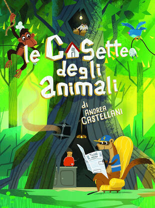 copertina Le casette degli animali. Ediz. a colori