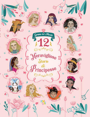 copertina 12 meravigliose storie di principesse