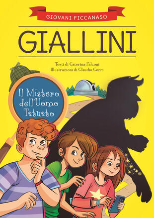 copertina Il mistero dell'uomo tatuato. I giallini