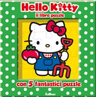 copertina Il libro puzzle. Hello Kitty