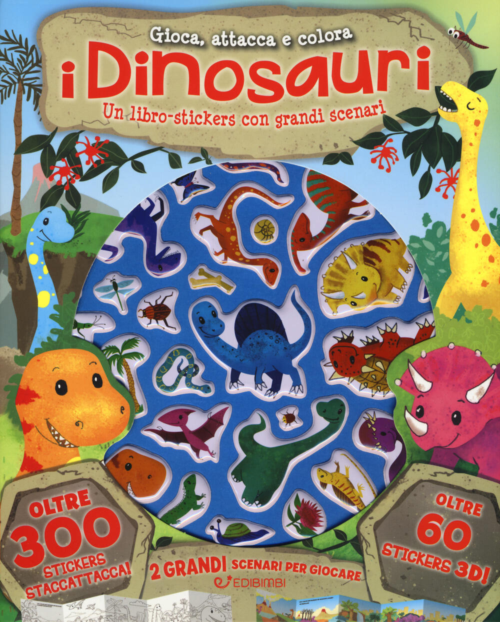 colorazione dinosauri 2 - Edizione notturna: Libro da colorare per