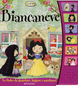 copertina Biancaneve. Libro sonoro. Ediz. a colori