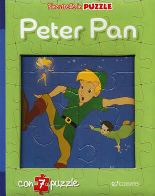 copertina Peter Pan. Finestrelle in puzzle. Ediz. a colori