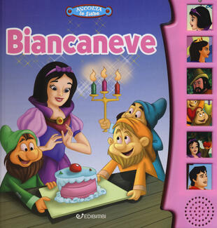 copertina Biancaneve. Libro sonoro. Ediz. a colori