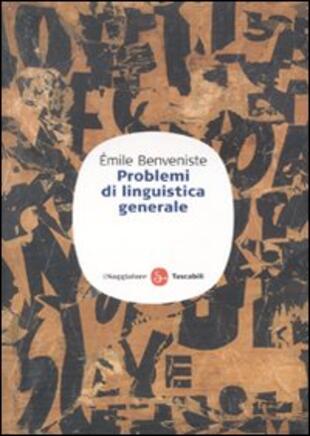 copertina Problemi di linguistica generale